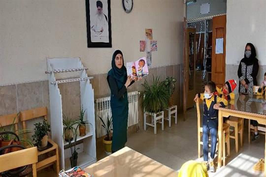 قصه گویی با همکاری کانون پرورش فکری کودکان و نوجوانان